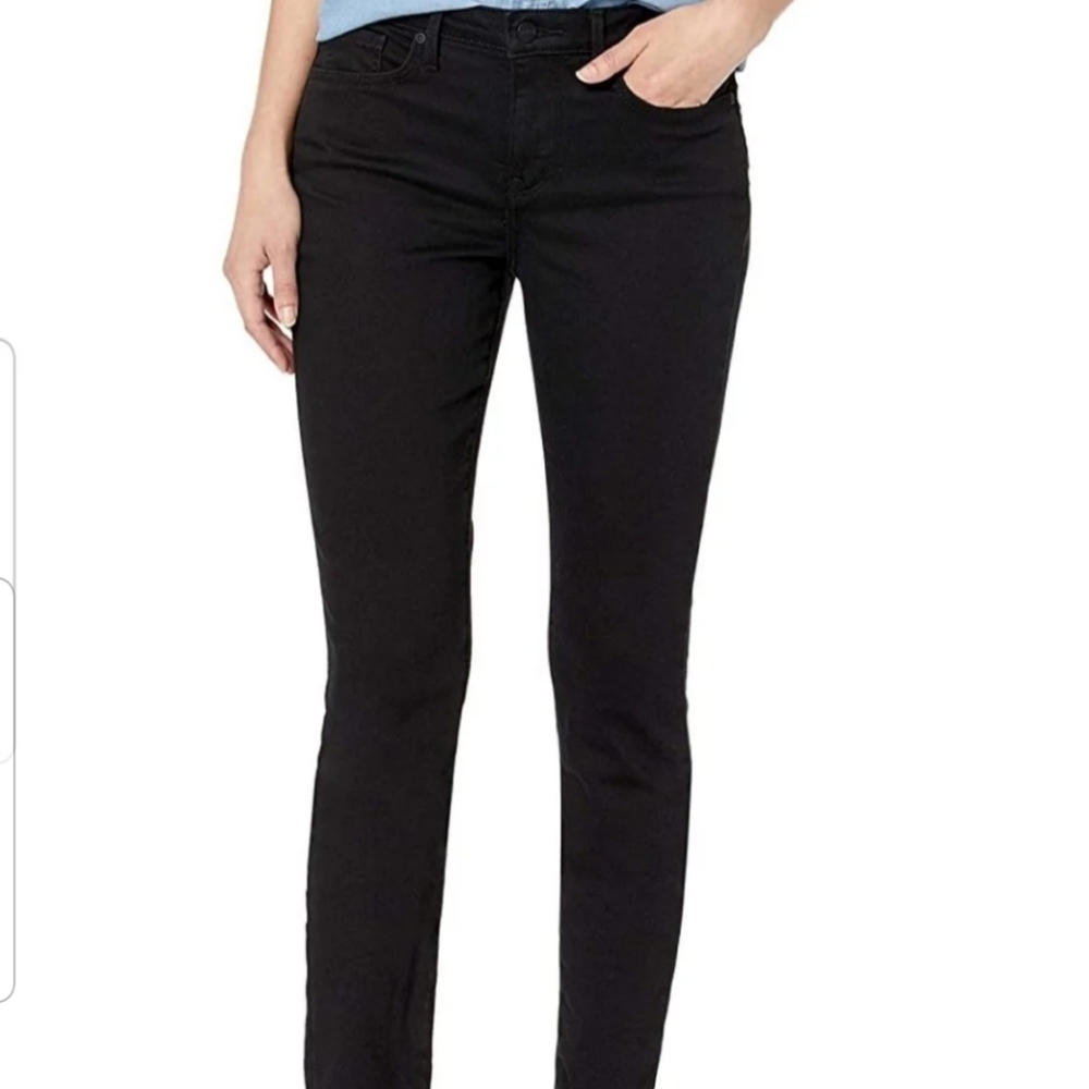 NYDJ Alina Ledding 4x30 Black